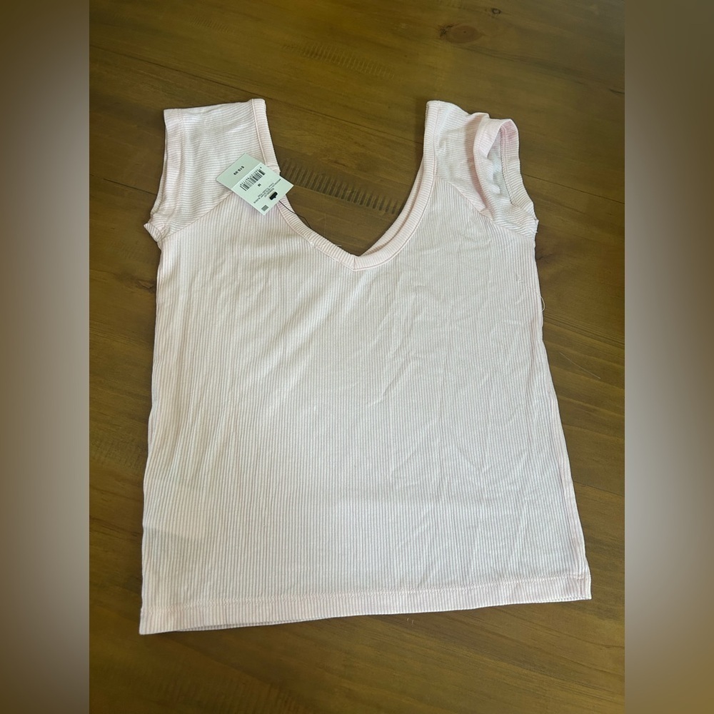 NWT Cotton On Striped and Solid V-Neck Tops - Picture 8 of 10